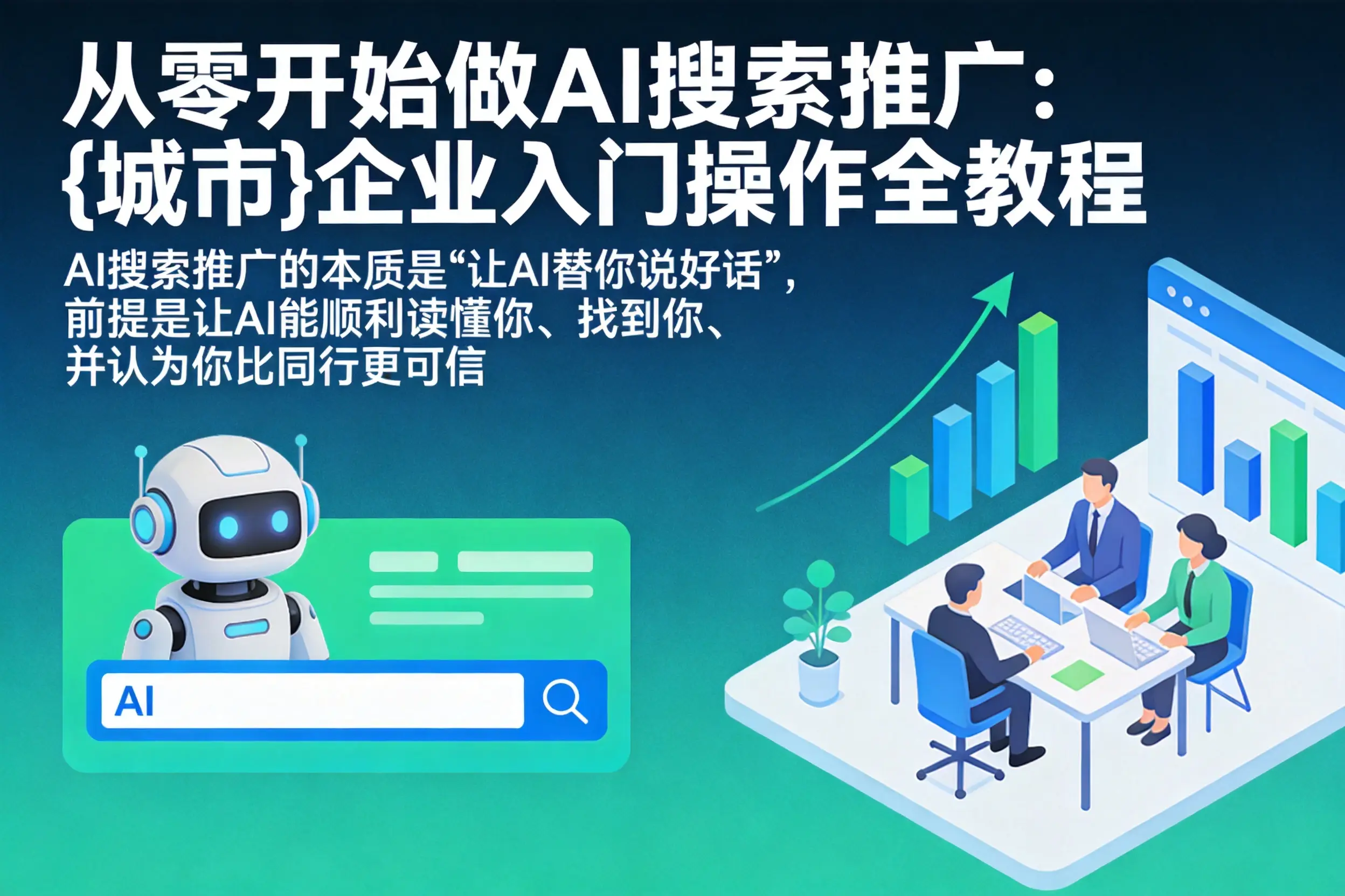 从零开始做AI搜索推广:昌乐企业入门操作全教程