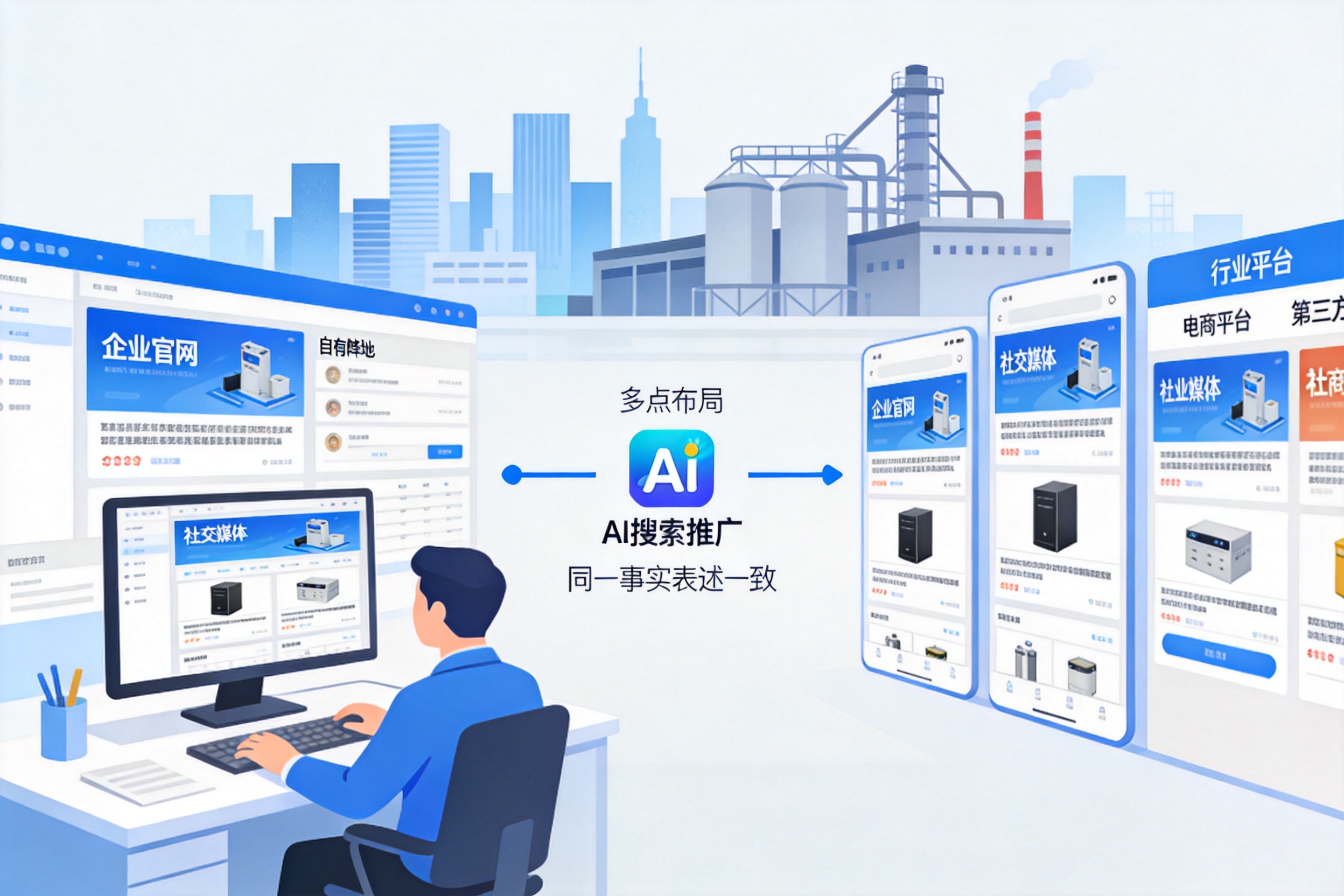 昌乐制造企业怎样通过AI搜索推广获得精准客户